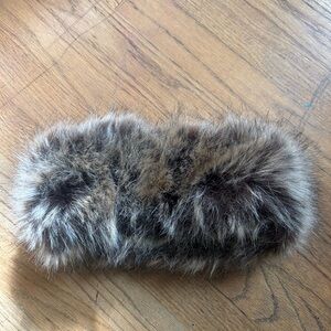 SHEIN Faux Fur Headband - Brown